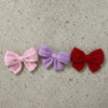 Crochet Bow Hair Clip