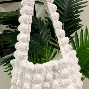 Crochet Velvet Bubble Bag